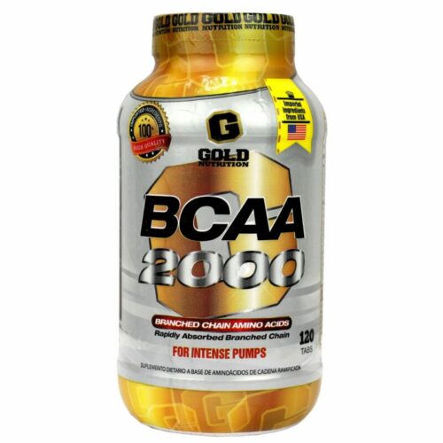 Bcaa 2000 GOLD NUTRITION (120 Comp)
